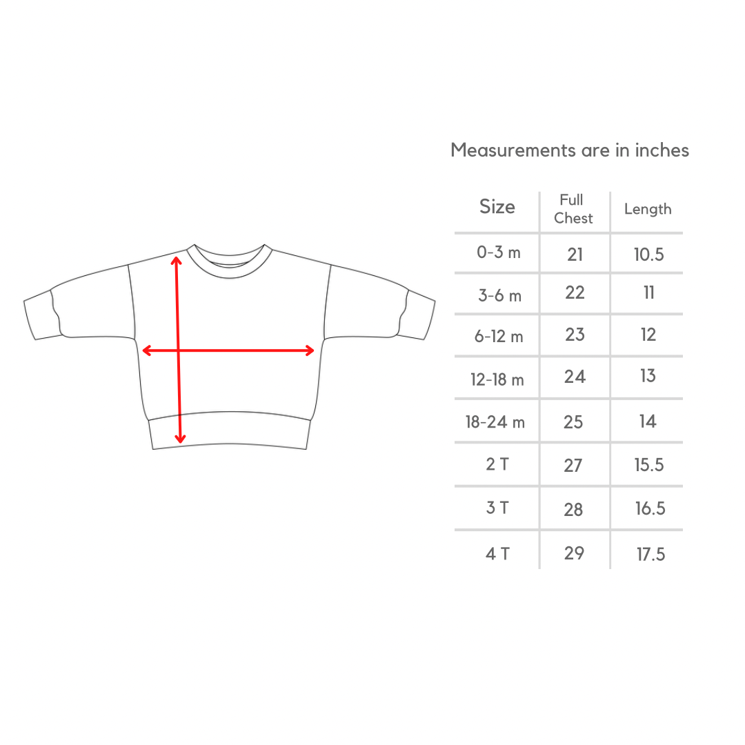 Rust Floral Sweatshirt