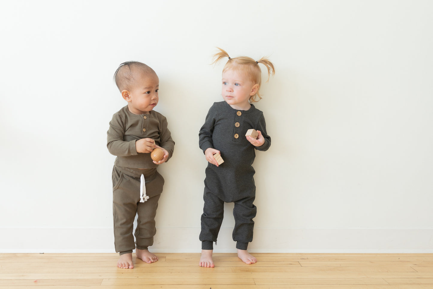 Charcoal Romper