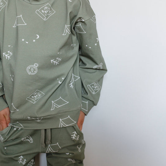 Camp Fun- Lounge Sweatshirt / Pants
