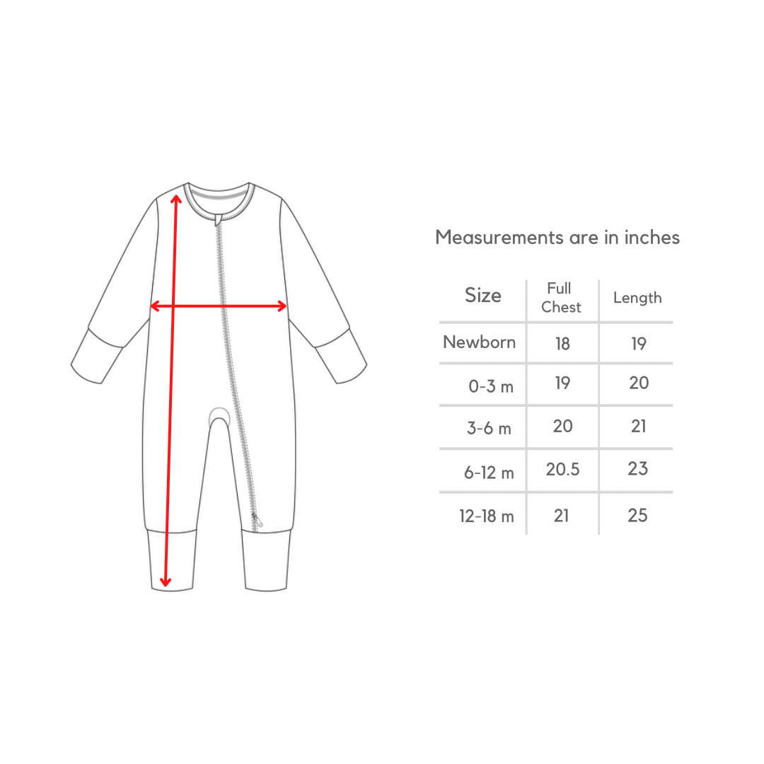 Woodsy - One piece zip