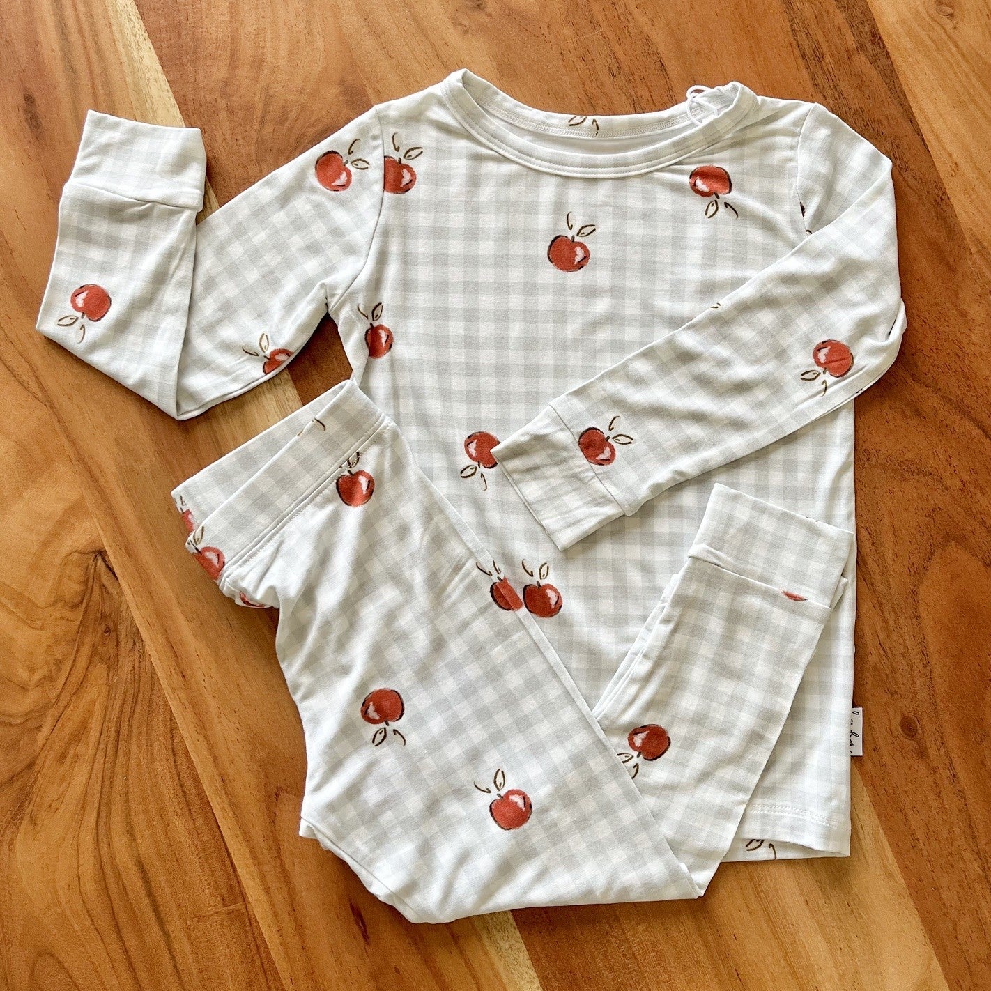 Bamboo 2 Piece Set -Apple Pie