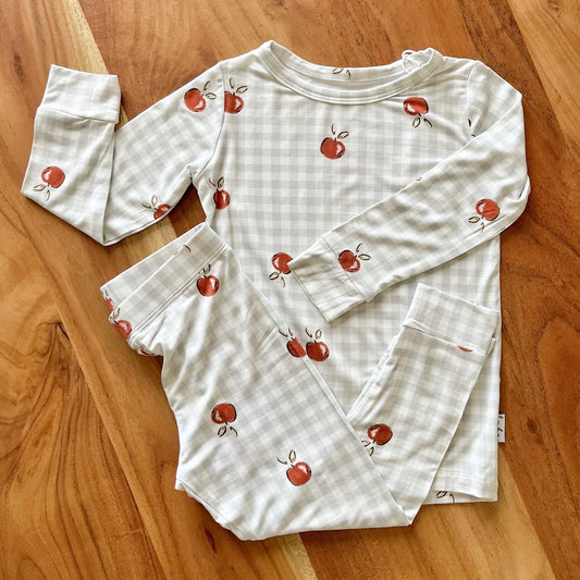 Bamboo 2 Piece Set -Apple Pie