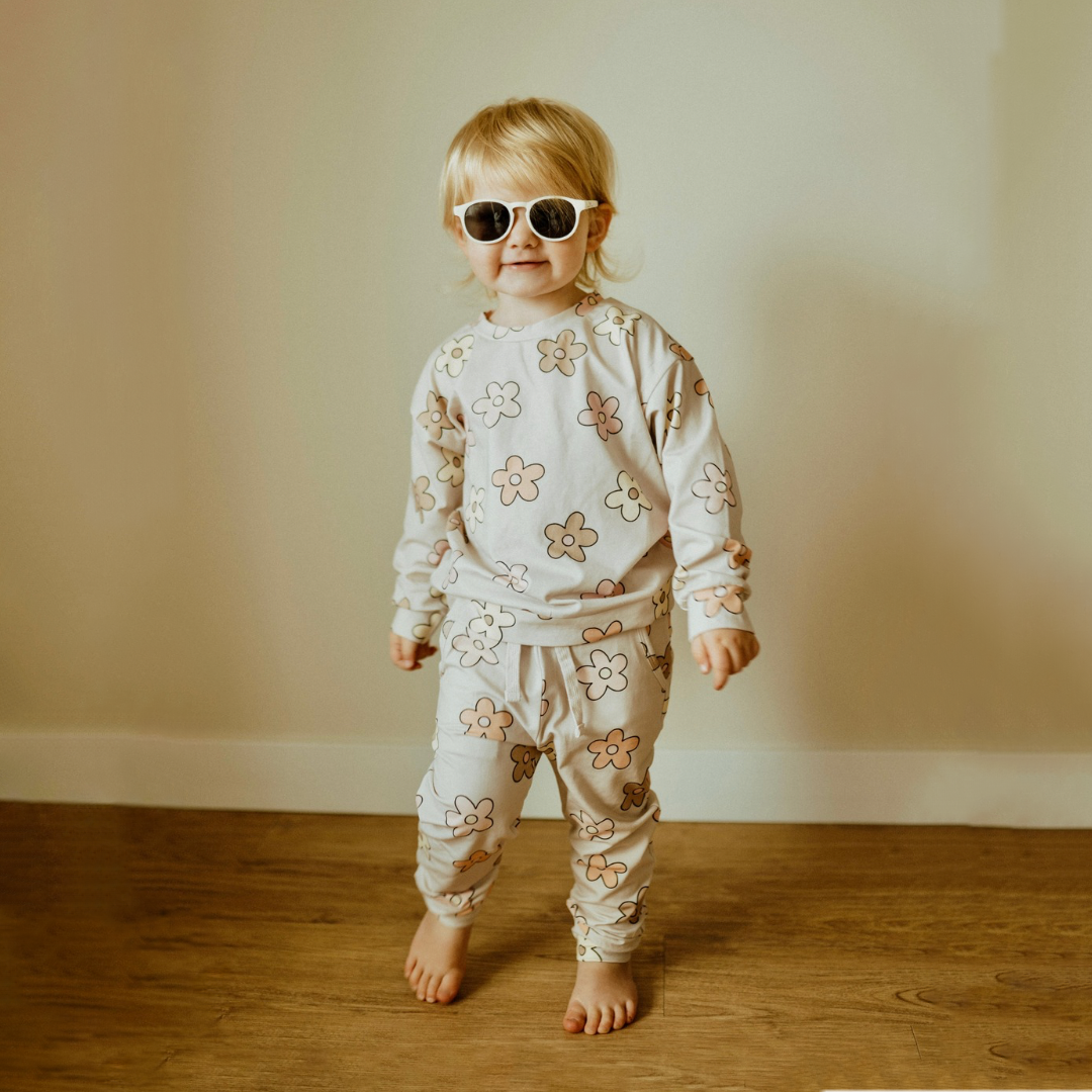 Pastel Floral- Lounge Sweatshirt / Pants