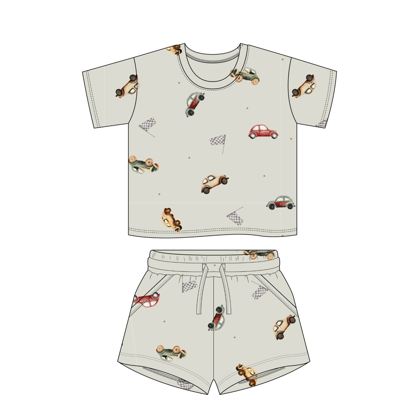 Classic Cars - Short Set