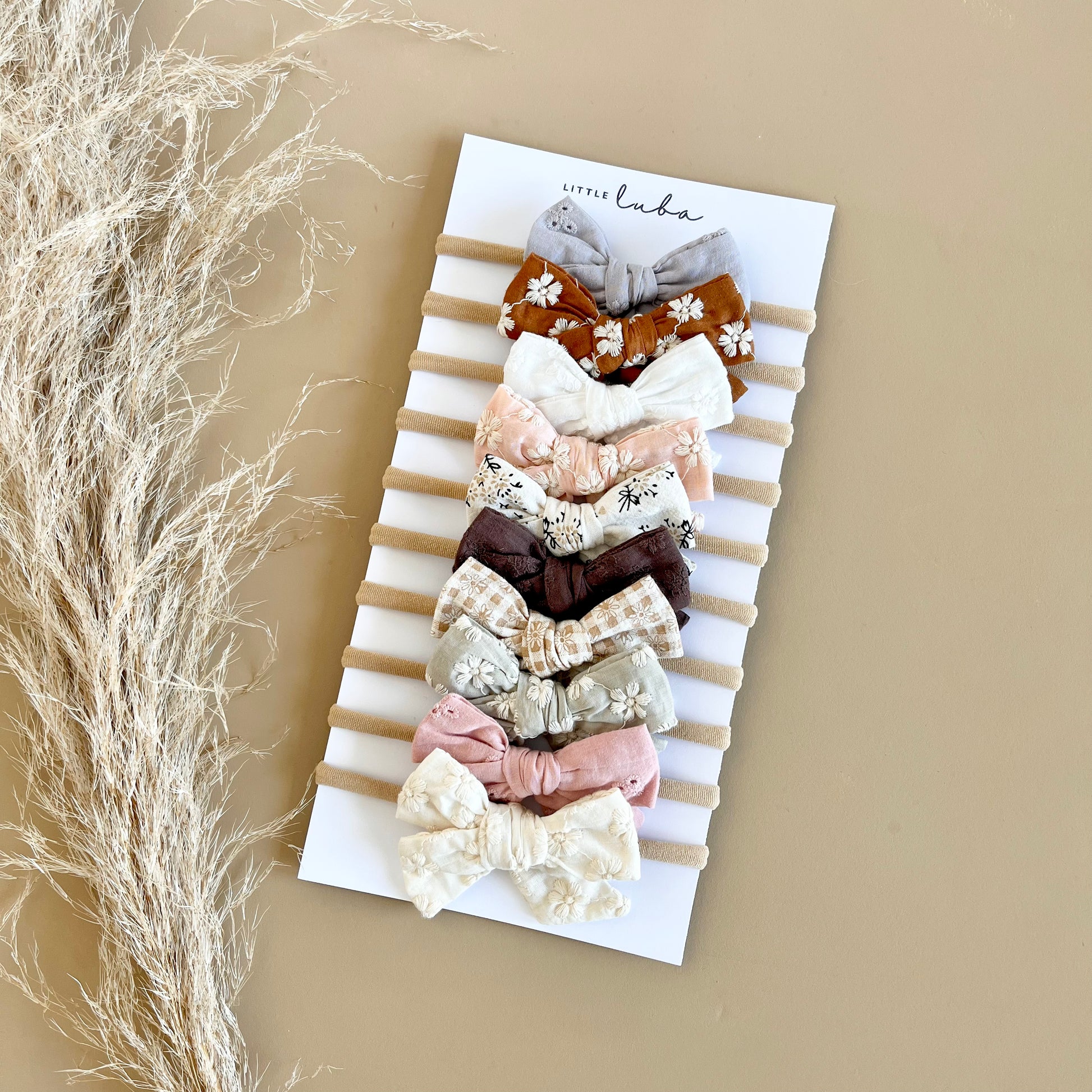 Floral Classic Bow