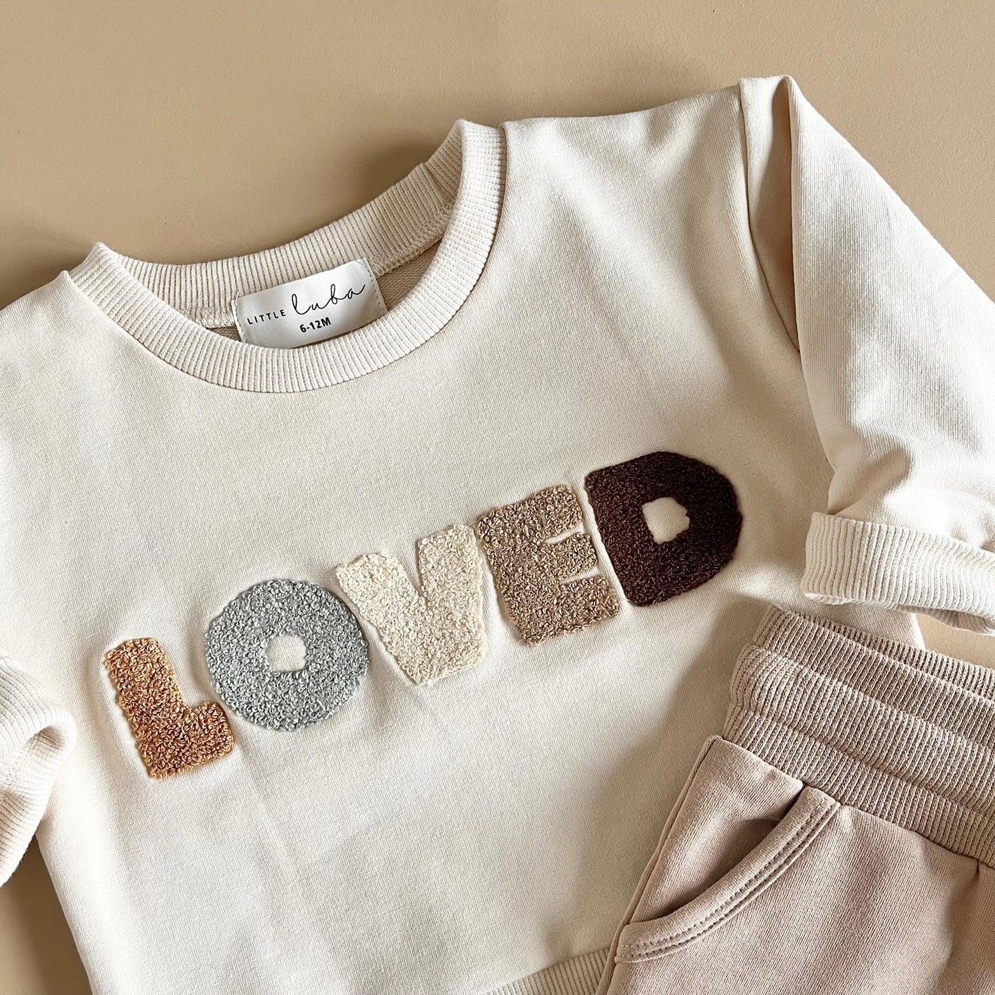 Fuzzy Loved Sweatshirt
