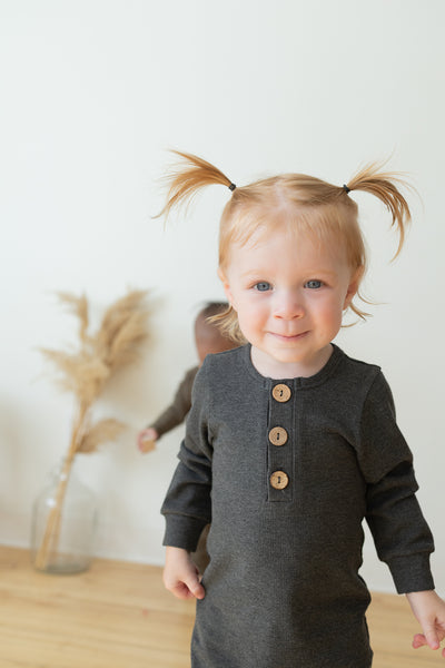 Charcoal Romper