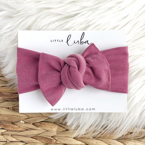Tie on / Deep blush