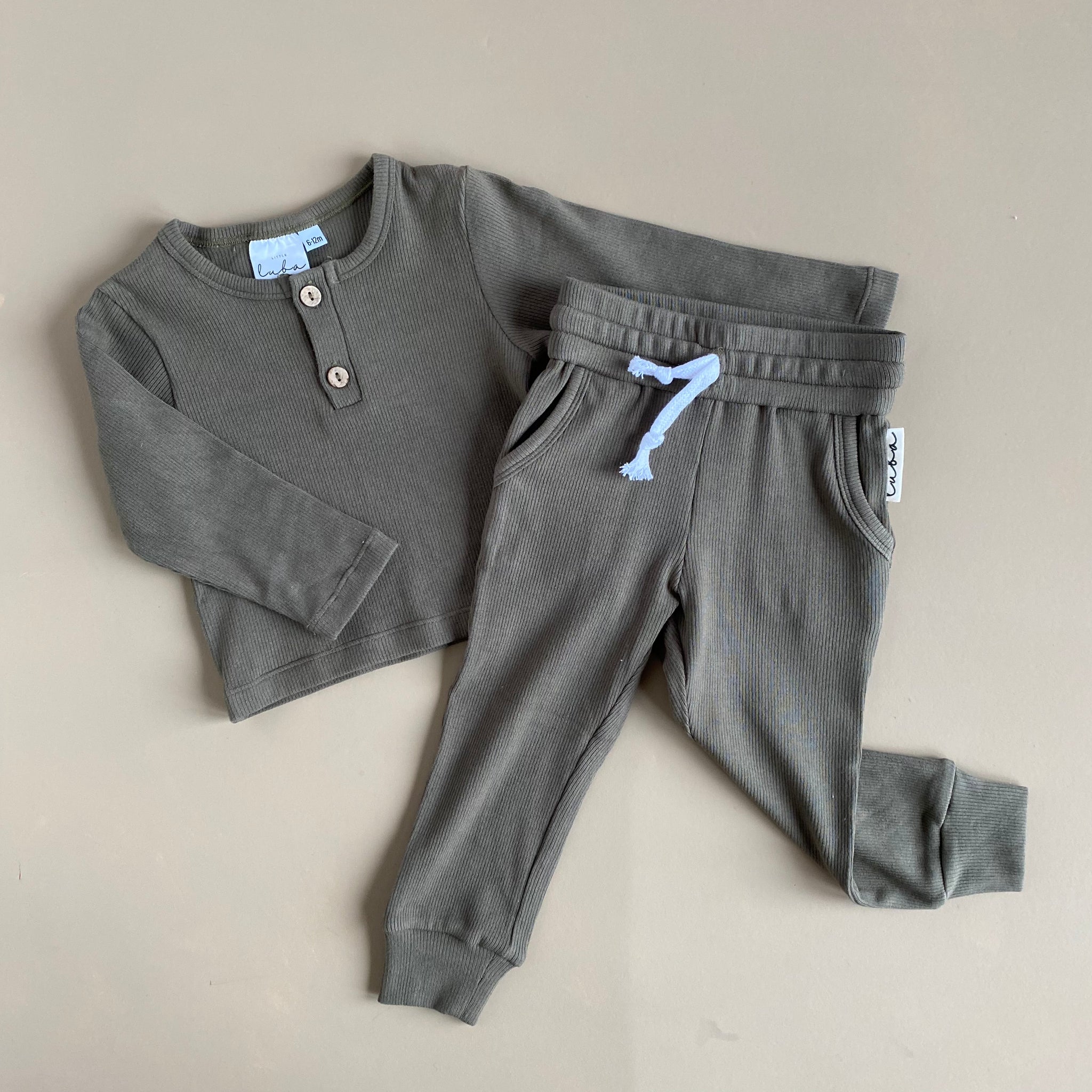Olive Lounge Separates