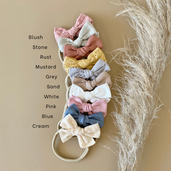 Classic bows/ Linen