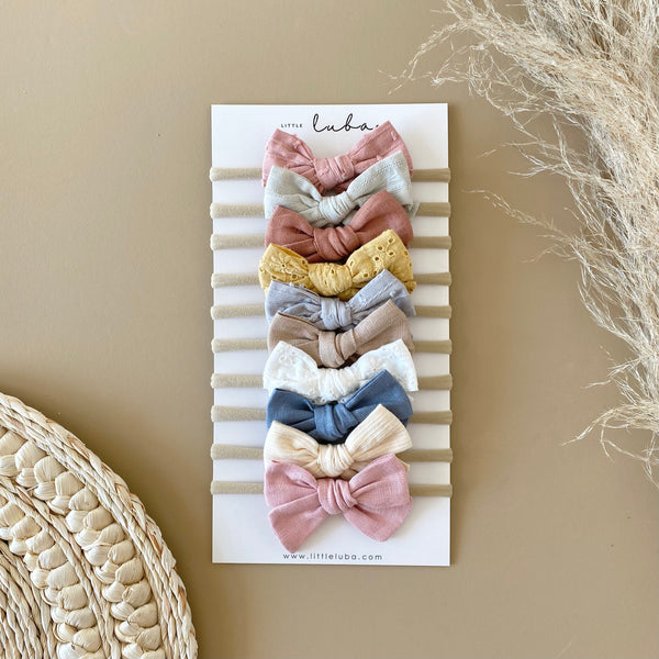 Classic bows/ Linen